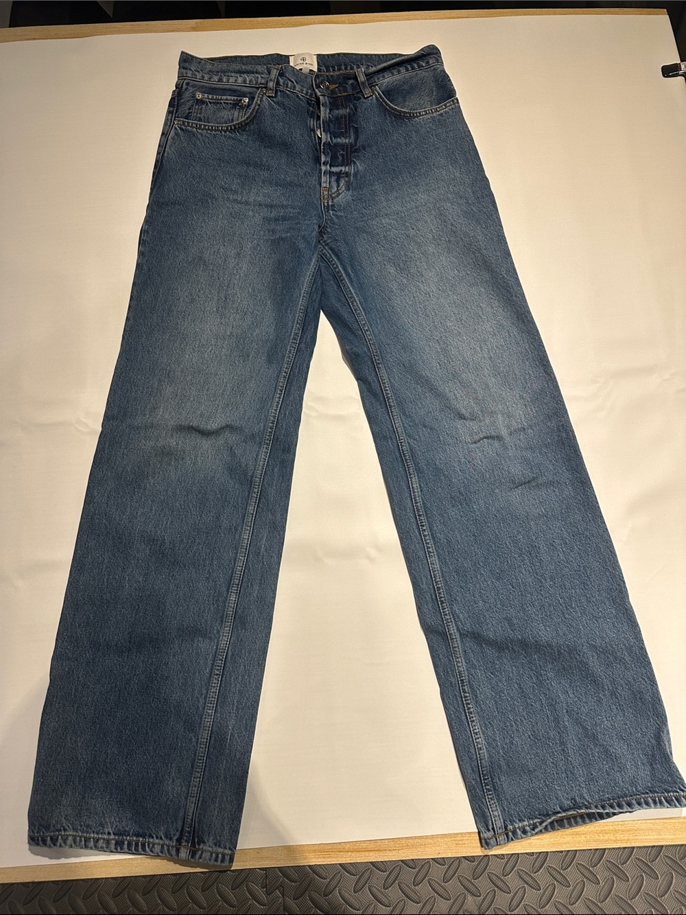 Anine Bing Blue Boot Cut Jeans
